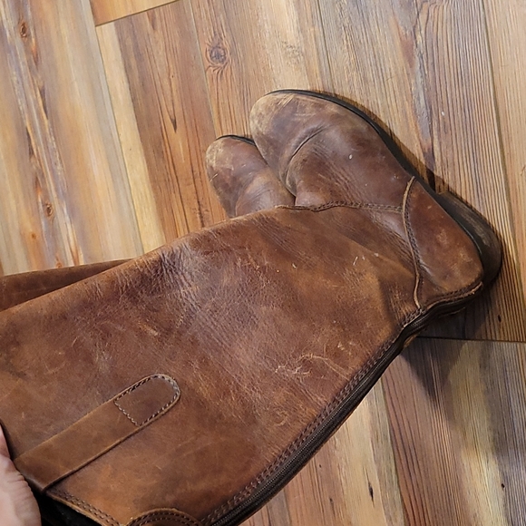 ICora tall leather upper boots - Picture 2 of 10
